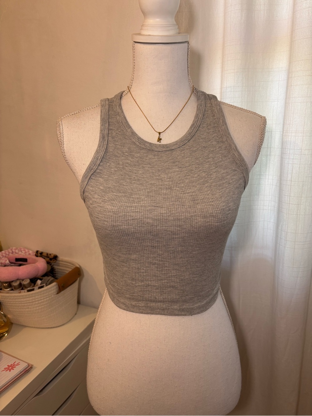 Zara Gray tank top